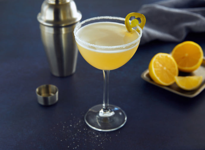 Jalapeño Lemon Drop Martini