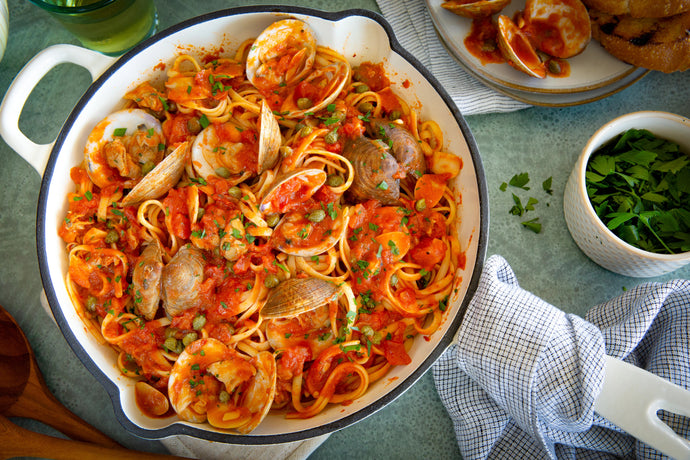 Spicy Linguine and Clams