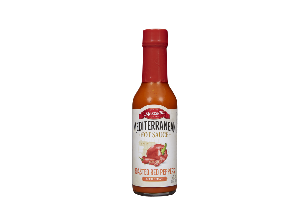 Mediterranean Roasted Red Peppers Hot Sauce