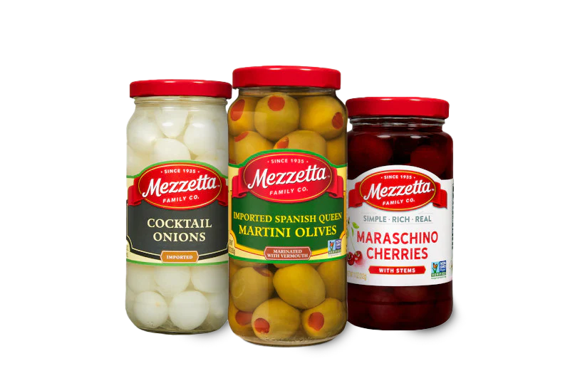 Mezzetta Cocktail Pack (3 Pack)