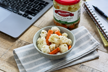 Load image into Gallery viewer, Lightly Pickled Cauliflower + Carrots, Savory Herb Mix