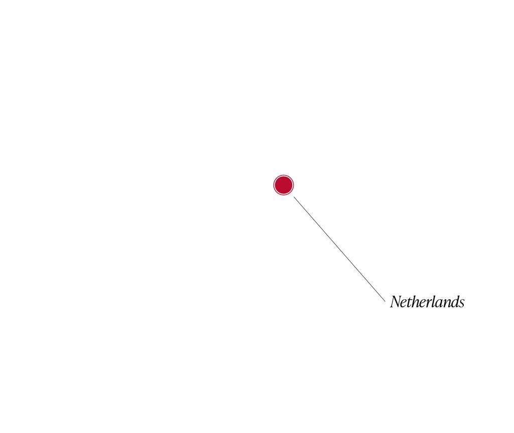 A map of the Netherlands