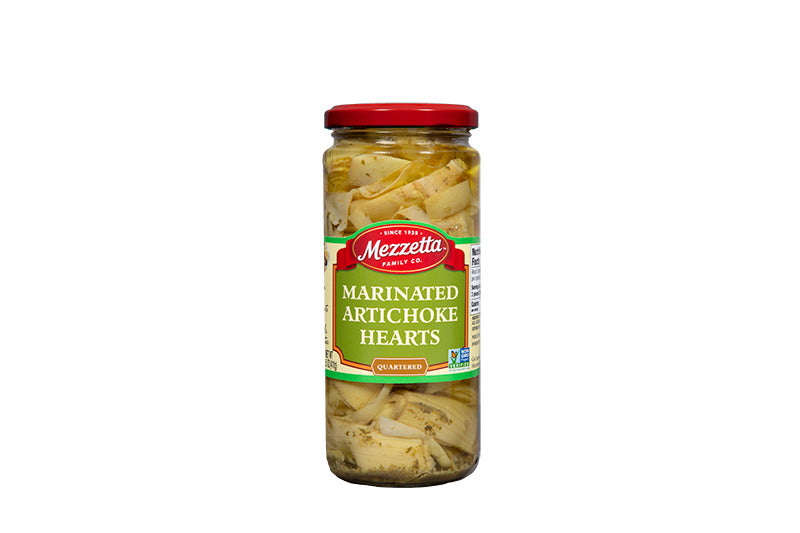 Jar of Marinated Artichoke Hearts