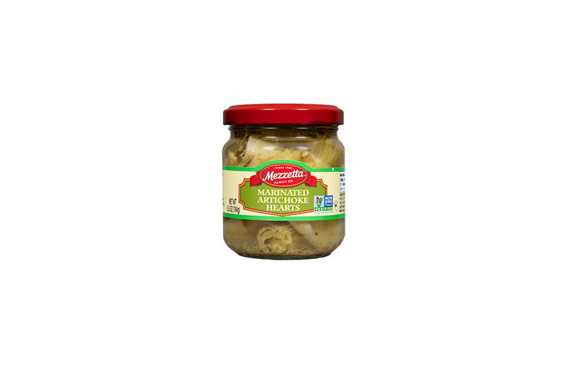 Jar of Marinated Artichoke Hearts