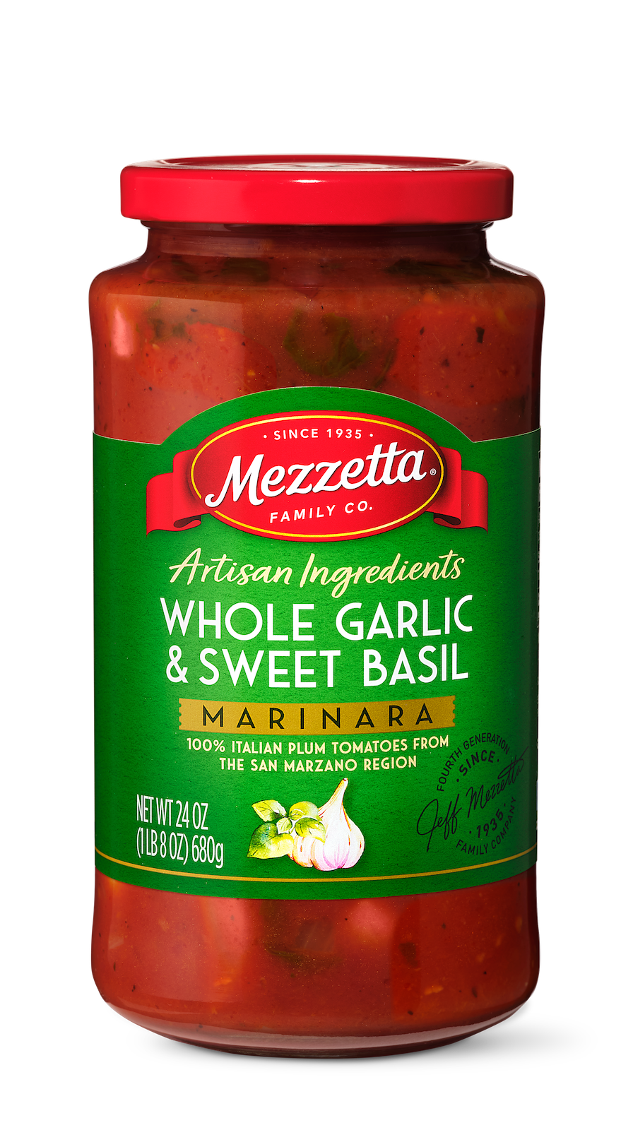 Artisan Ingredients® Whole Garlic & Sweet Basil Marinara
