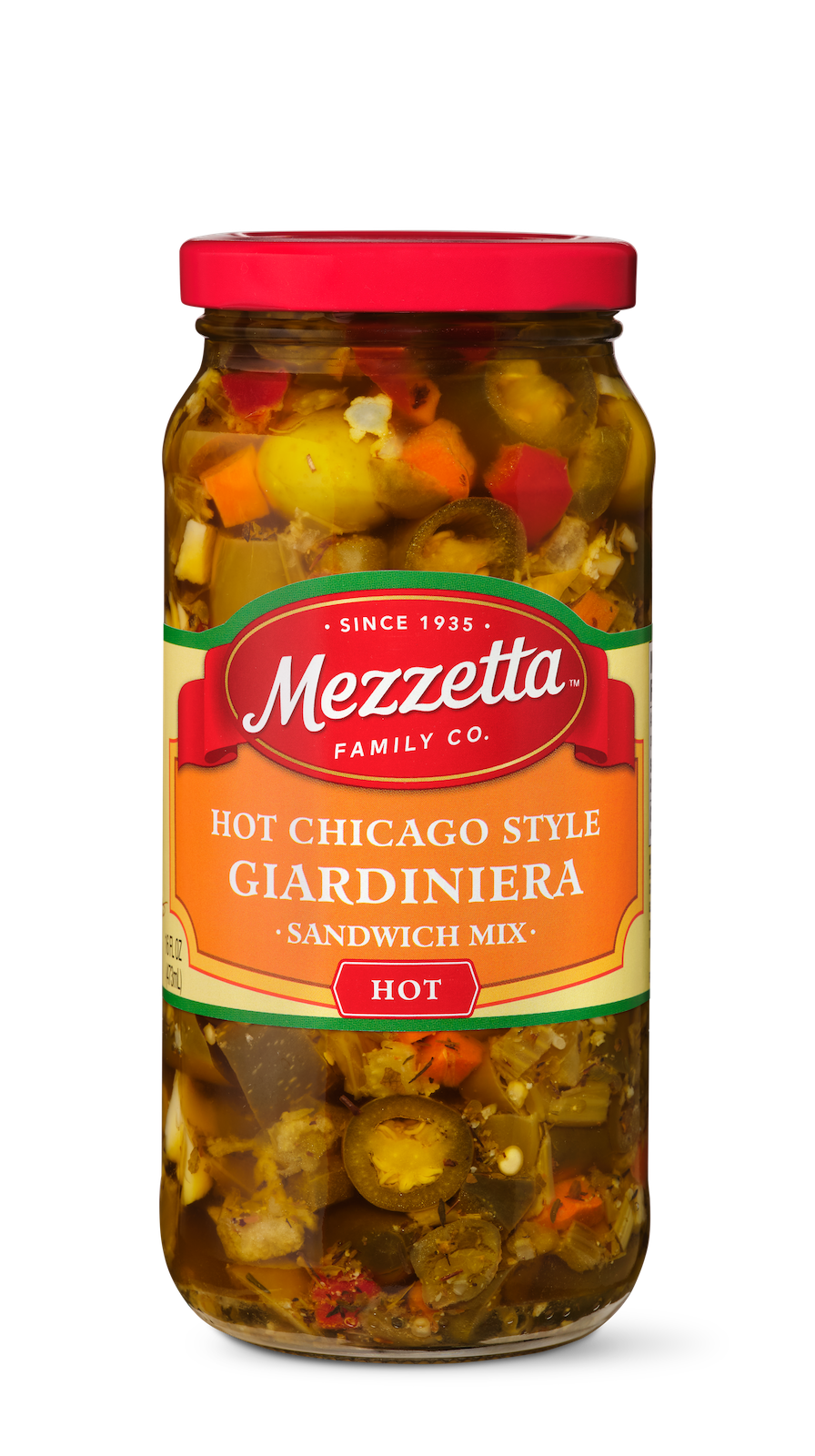 Hot Chicago Style Giardiniera Sandwich Mix