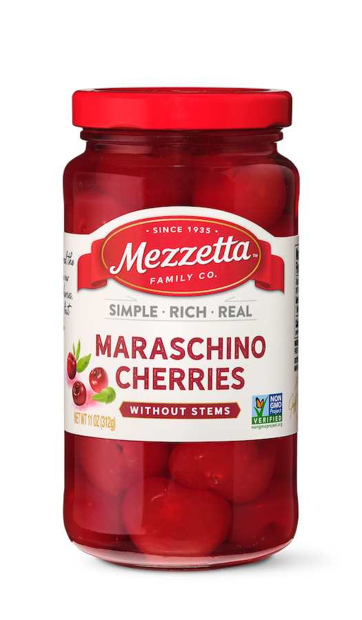 Maraschino Cherries Without Stems – Mezzetta