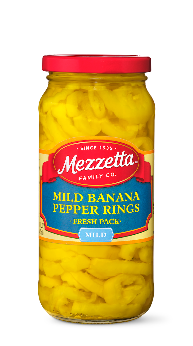 Mild Banana Pepper Rings Mezzetta