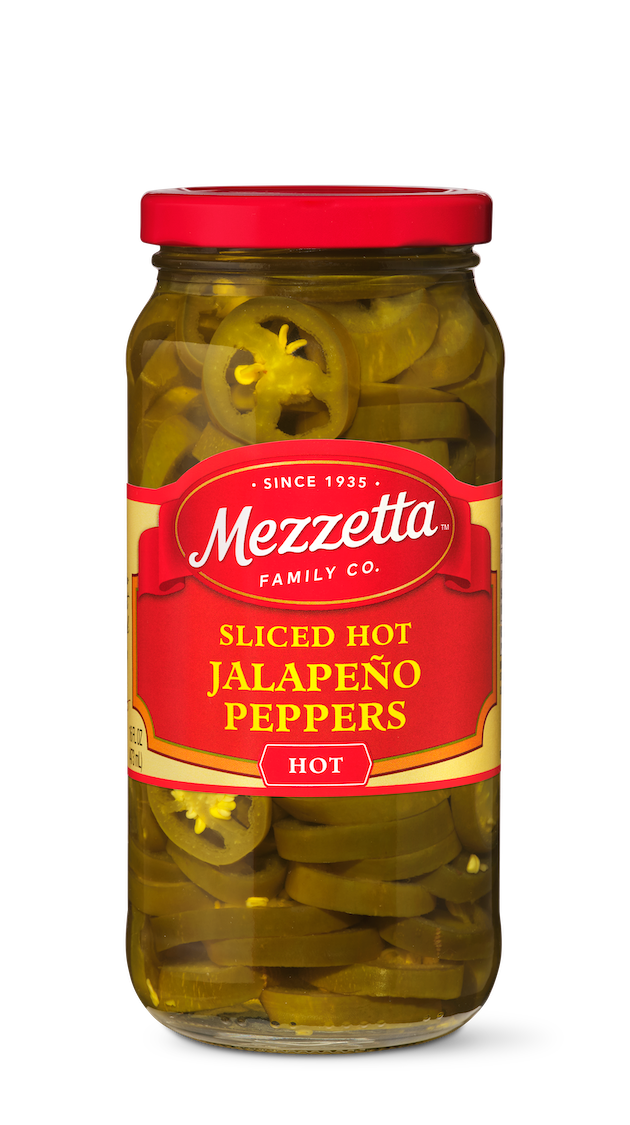 Sliced Hot Jalapeño Peppers
