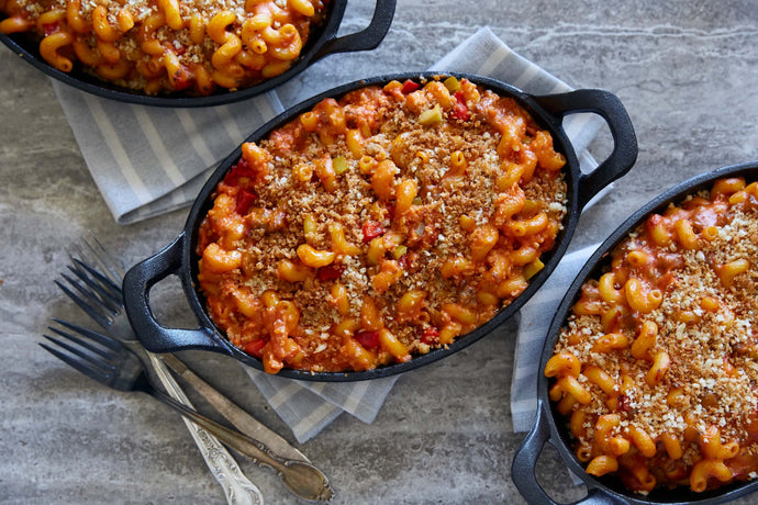 Tomato and Cherry Pepper Mac and Cheese