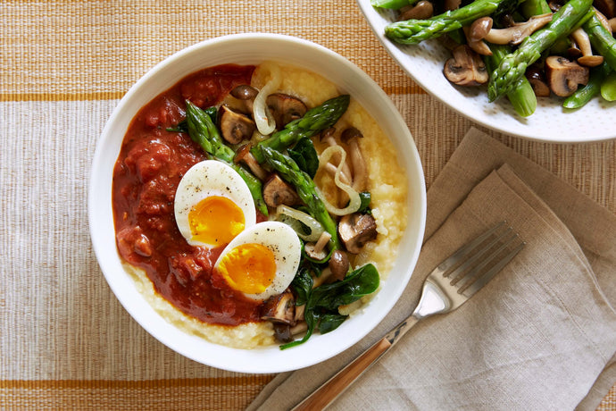 Egg and Polenta Brunch Bowl