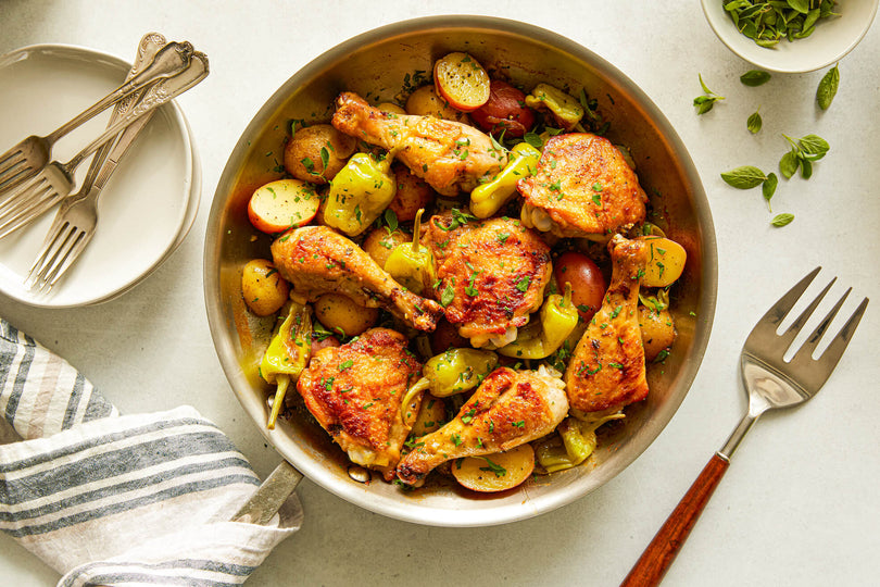 One Pan Peperoncini Chicken