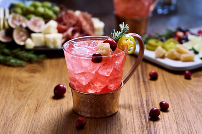 Cranberry Jalapeño Mule