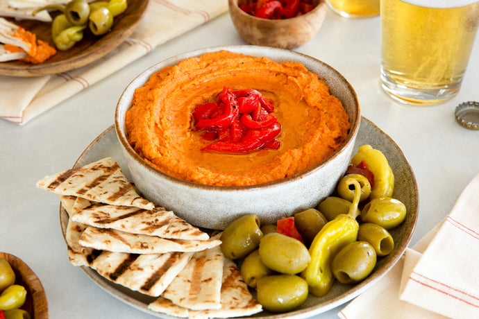 Roasted Red Pepper Hummus