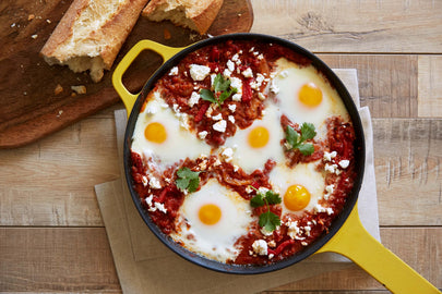 Shakshuka (Eggs Baked in Sauce)