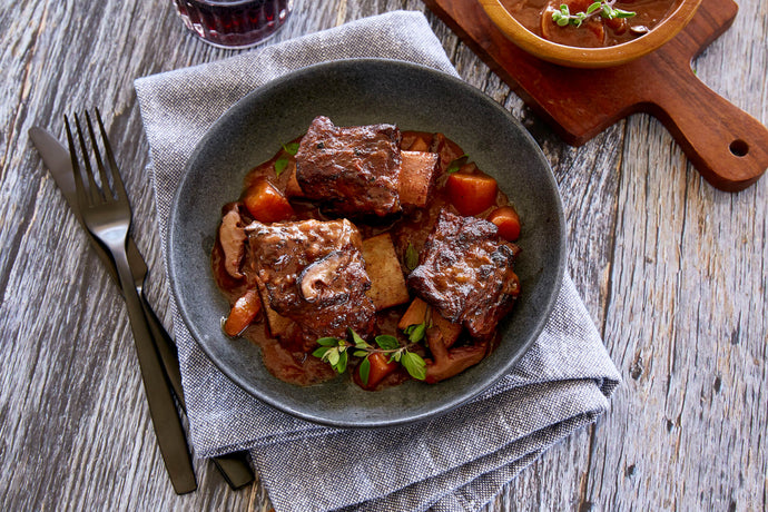 Wild Mushroom Braised Short Ribs