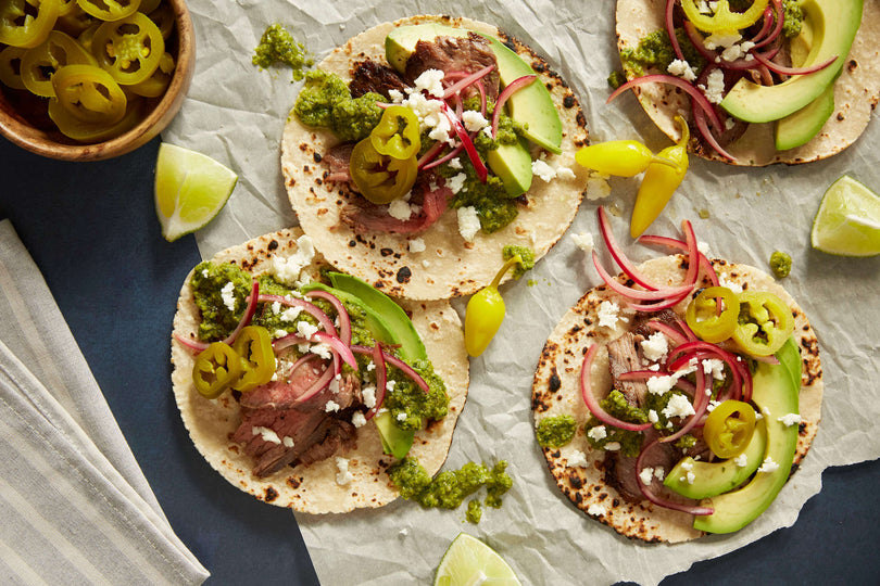Chimichurri Steak Tacos