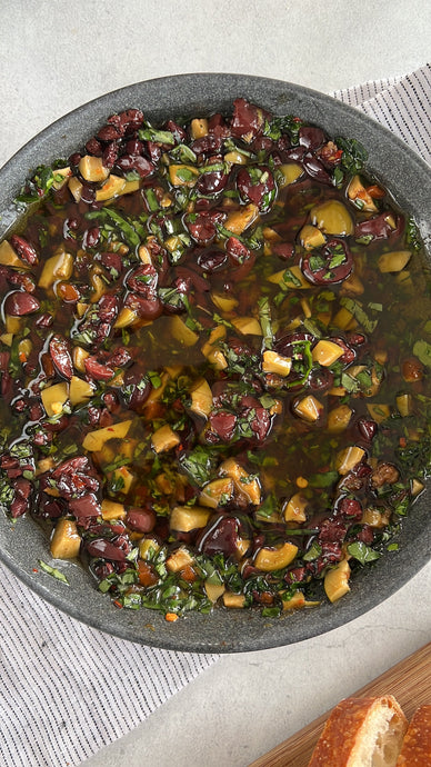 Zesty Tapenade Dipping Oil