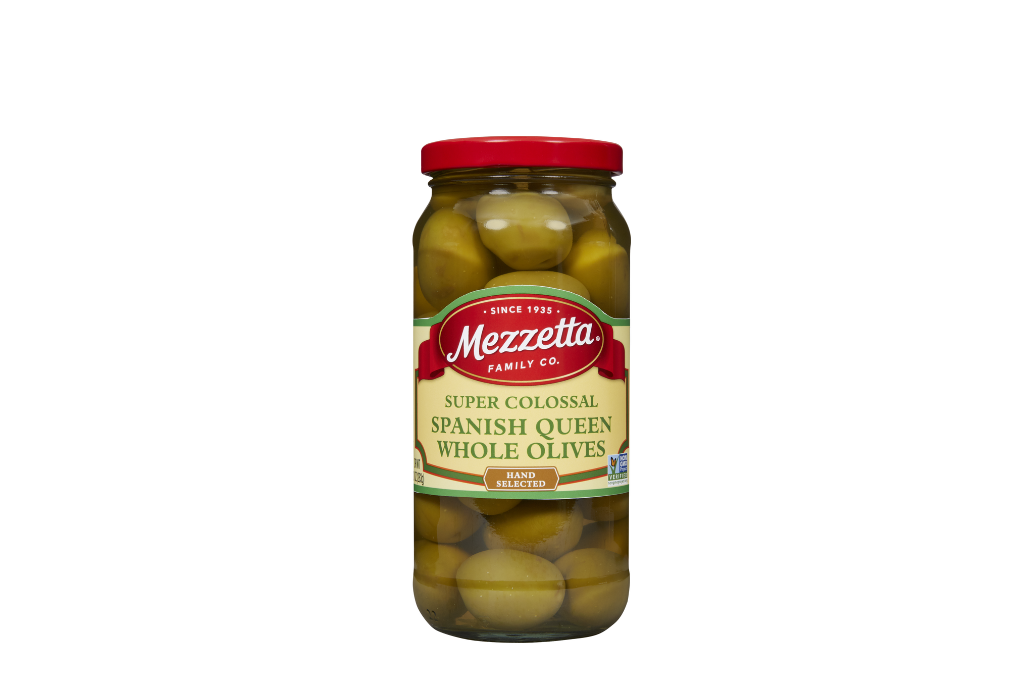 Super Colossal Spanish Queen Whole Olives – Mezzetta
