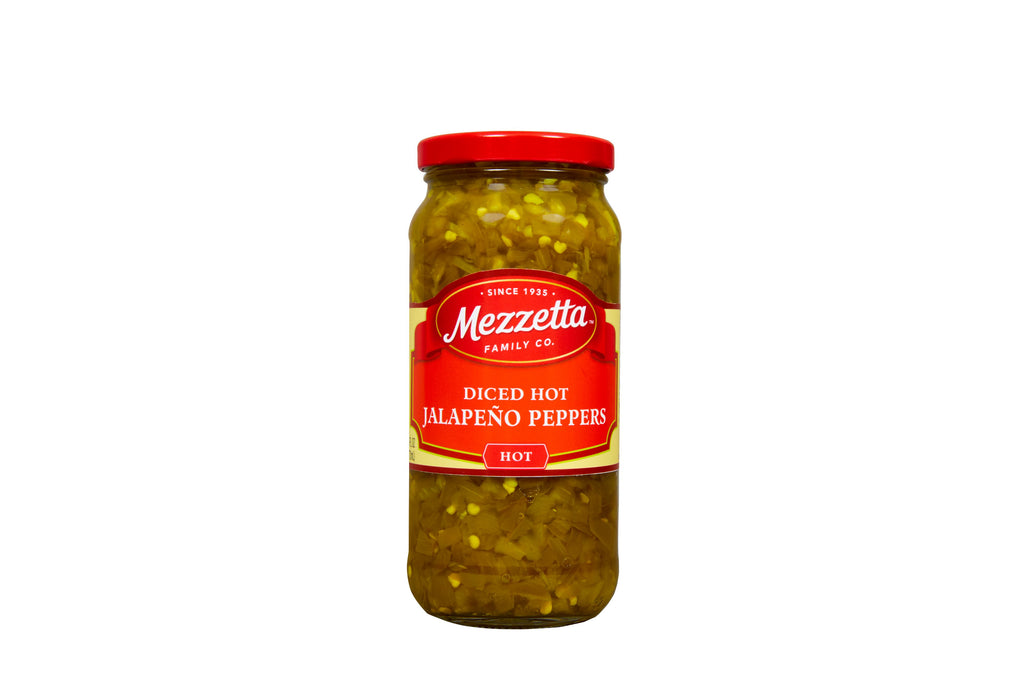 Mezzetta Diced Hot Jalapeno Peppers Jar