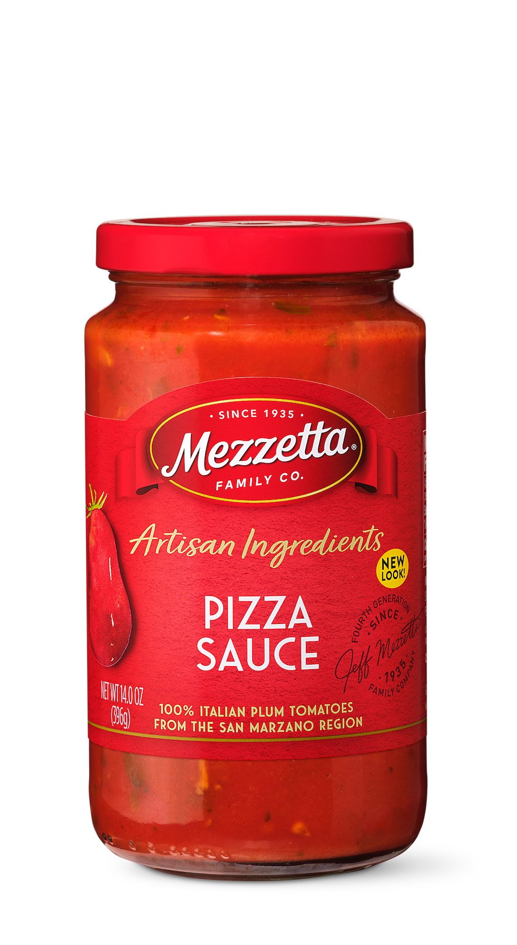 Jar of Mezzetta Artisan Ingredients Pizza Sauce