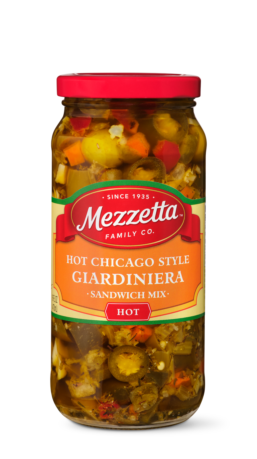 Hot Chicago Style Giardiniera Sandwich Mix – Mezzetta