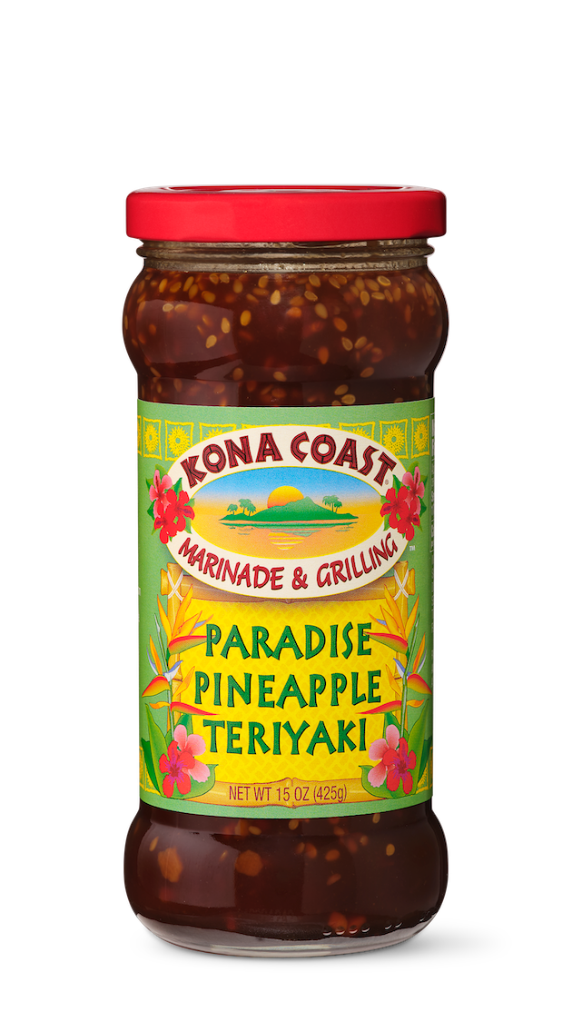 Kona Coast® Paradise Pineapple Teriyaki Marinade & Grilling Sauce