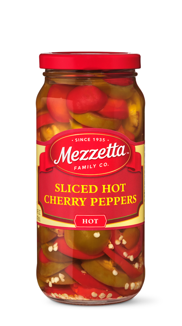 Sliced Hot Cherry Peppers