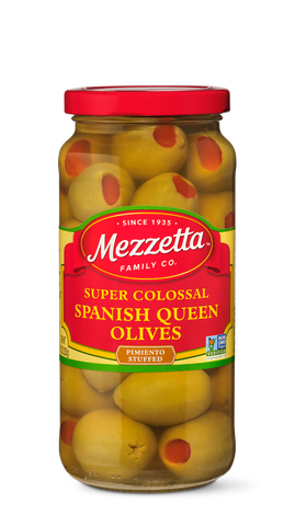 Super Colossal Spanish Queen Olives Pimiento Stuffed – Mezzetta
