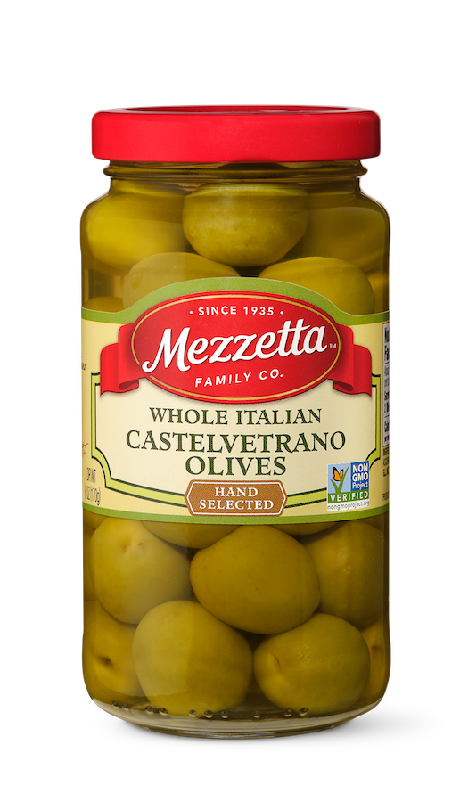 Jar of Mezzetta Whole Italian Castelvetrano Olives